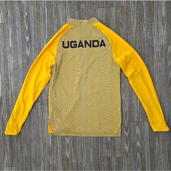 Nike Pro Elite Uganda International Running 1/2 Zip Elite Pullover S CK3549-728 - Picture 2 of 7